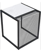 Minimalist Marble Side Table - Decor Mantra 