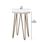 Elegant New Moon Side Table - Decor Mantra 