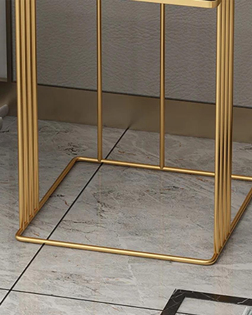 Refined Aureum Metal Side Table - Decor Mantra 