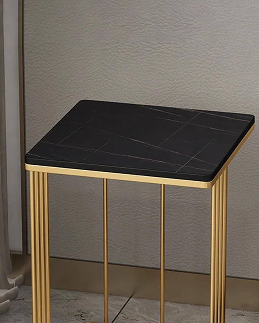 Refined Aureum Metal Side Table - Decor Mantra 