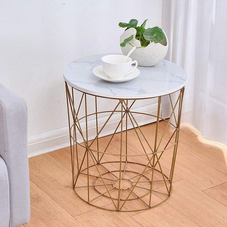 Koram Carleen Minimalist Side Table - Decor Mantra 