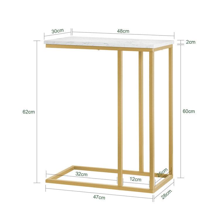 Side Table with Sleek Storage Design - Decor Mantra 