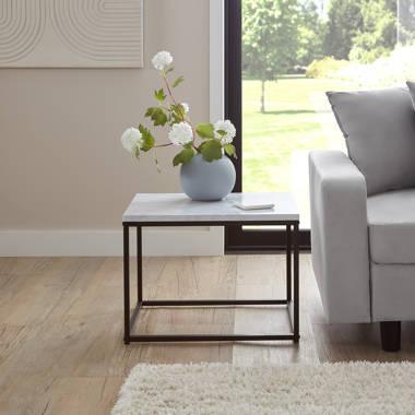 Sleek Marble Side Table - Decor Mantra 