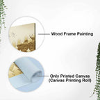 Swamp Deer in Forest Premium Wall Painting DECORMANTRA