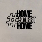 Sweet Home Metal Wall Art Decor Mantra