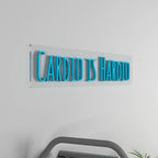 Cardio Is Hardio Text Neon LED Light DECORMANTRA