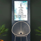 Namaskara Mantra Acrylic Wall Art Decor Mantra
