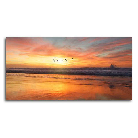 Canvas Wall Painting of Beautiful Sunset - Decor Mantra 