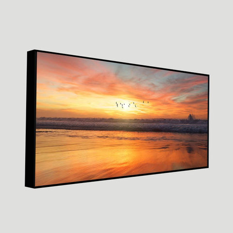 Canvas Wall Painting of Beautiful Sunset - Decor Mantra 