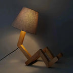 Designer Night Lamp Sitting Figurine Table Light for Bedroom - Decor Mantra 