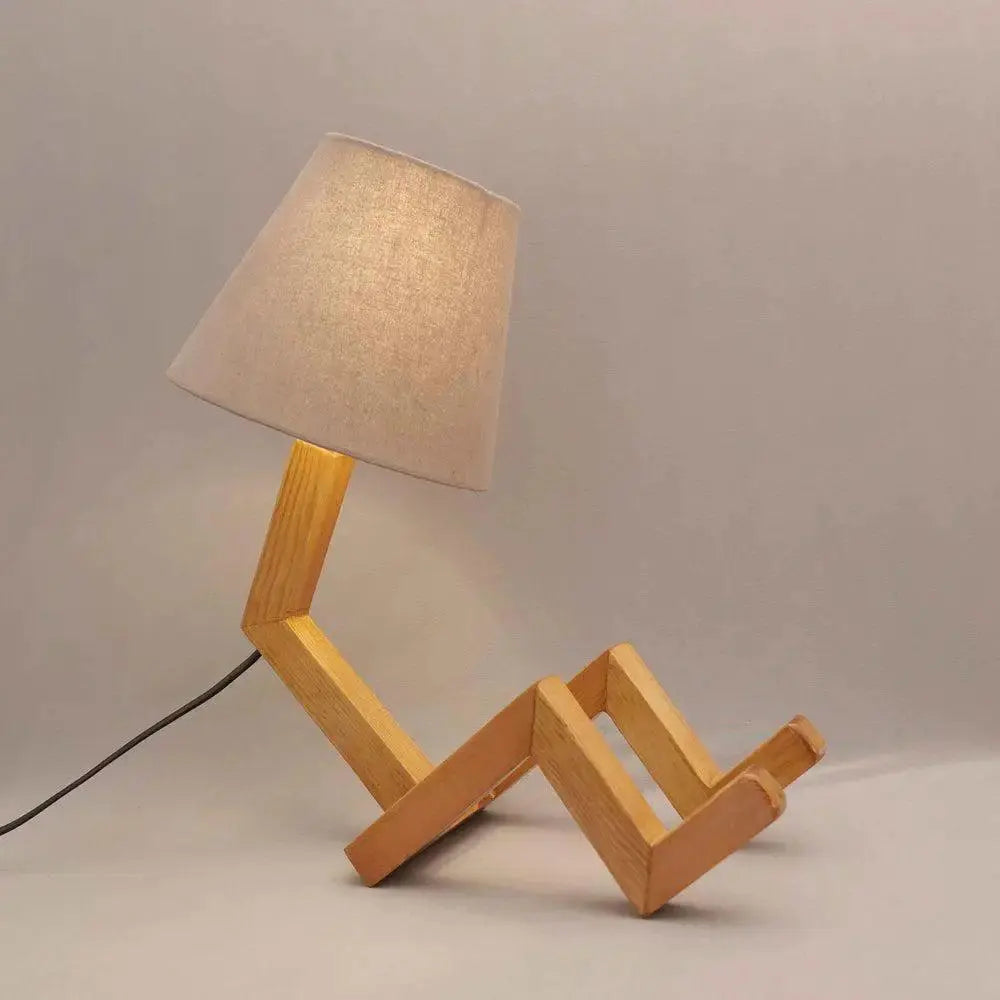 Designer Night Lamp Sitting Figurine Table Light for Bedroom - Decor Mantra 