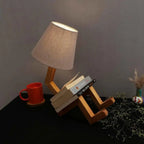 Designer Night Lamp Sitting Figurine Table Light for Bedroom - Decor Mantra 