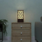 Leaf Designer Wooden Night Lamp Modern Table Light for Home Decor - Decor Mantra 