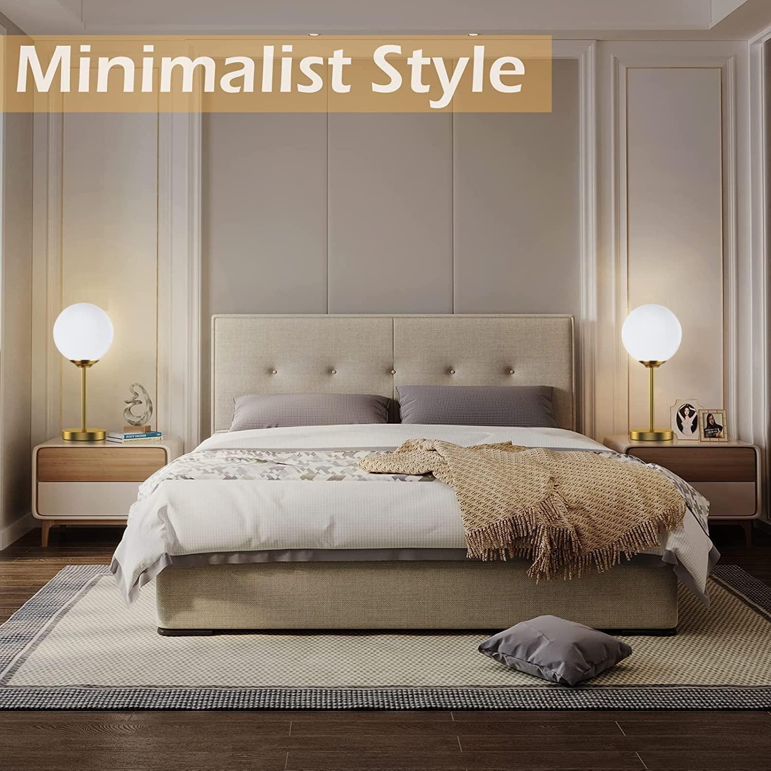 Golden Globe Table Lamp Design - Decor Mantra 