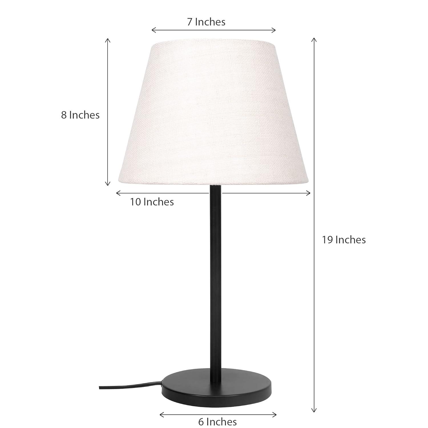 Stylish Black Table Lamp - Decor Mantra 