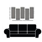 Tree Forest 5 Pieces Canvas Wall Painting DECORMANTRA