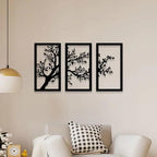 Tree Without Leaf Metal Wall Art - Decor Mantra 