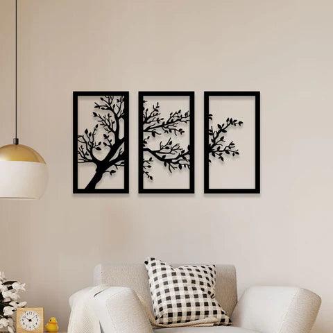 Tree Without Leaf Metal Wall Art - Decor Mantra 