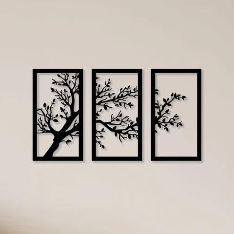 Tree Without Leaf Metal Wall Art - Decor Mantra 