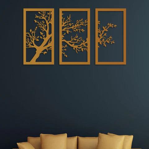 Tree Without Leaf Metal Wall Art - Decor Mantra 