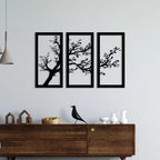 Tree Without Leaf Metal Wall Art - Decor Mantra 