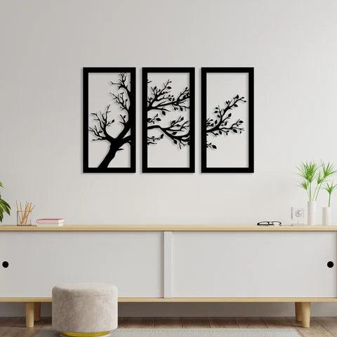 Tree Without Leaf Metal Wall Art - Decor Mantra 