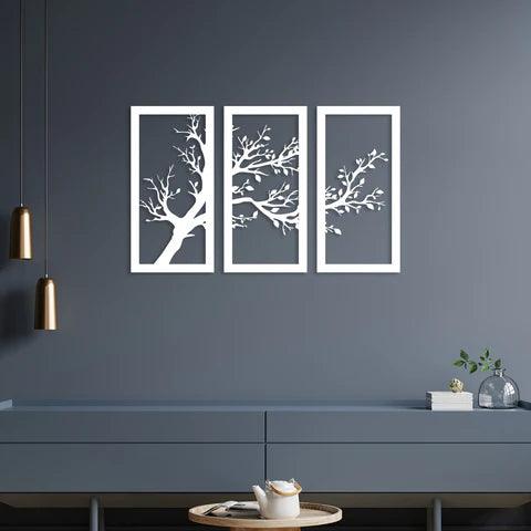 Tree Without Leaf Metal Wall Art - Decor Mantra 