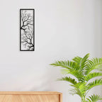 Two Elegant Tree Metal Wall Art Decor Mantra