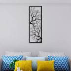 Two Elegant Tree Metal Wall Art Decor Mantra