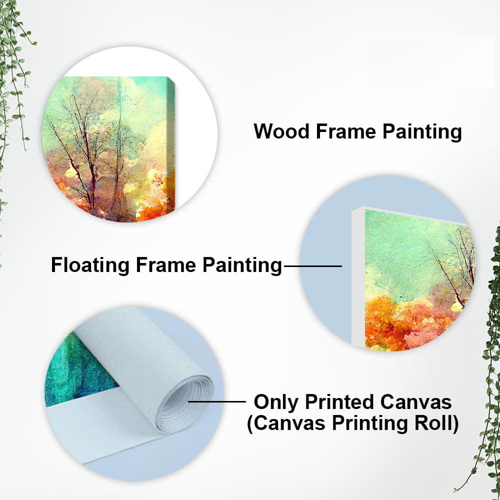 Beautiful Landscape Waterfall Scenery Canvas Wall Painting - Decor Mantra 