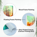 Beautiful Landscape Waterfall Scenery Canvas Wall Painting - Decor Mantra 