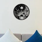 Ultimate Sun And Moon Metal Wall Art - Decor Mantra 