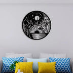 Ultimate Sun And Moon Metal Wall Art - Decor Mantra 