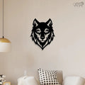 Ultimate Wolves Look Metal Wall Art Decor Mantra