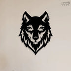 Ultimate Wolves Look Metal Wall Art Decor Mantra