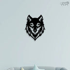 Ultimate Wolves Look Metal Wall Art Decor Mantra