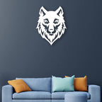 Ultimate Wolves Look Metal Wall Art Decor Mantra