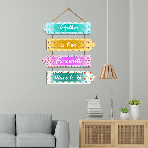 Couple Quote Wall Hanger for Home|Office|Living Room|Gift, Wall Decoration