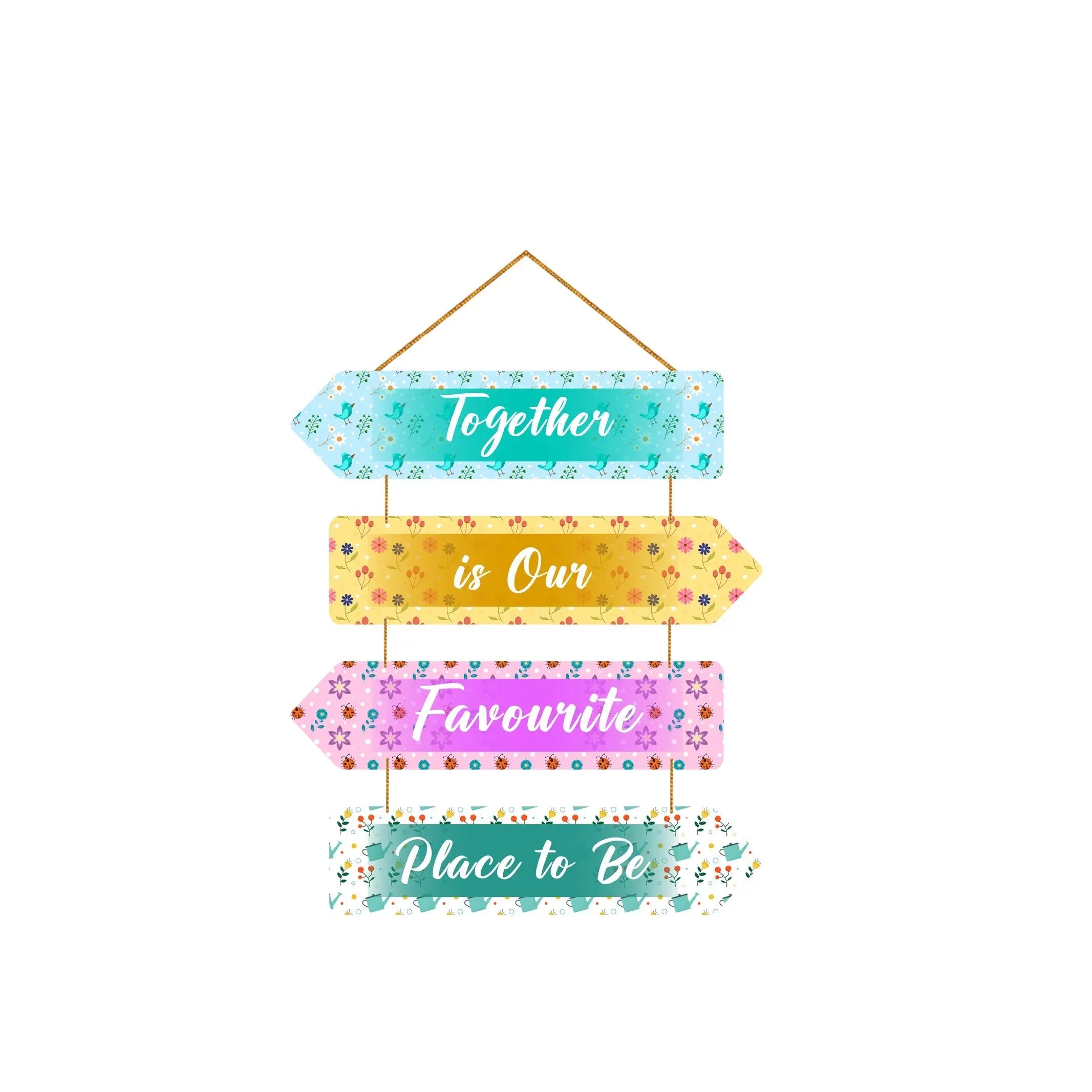 Couple Quote Wall Hanger for Home|Office|Living Room|Gift, Wall Decoration - Harshita Craft