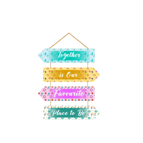 Couple Quote Wall Hanger for Home|Office|Living Room|Gift, Wall Decoration