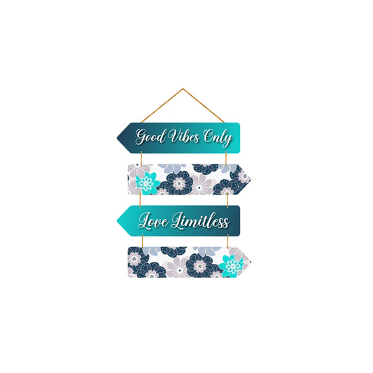 Positive Quote Wall Hanger for Home|Office|Living Room|Gift, Wall Decoration