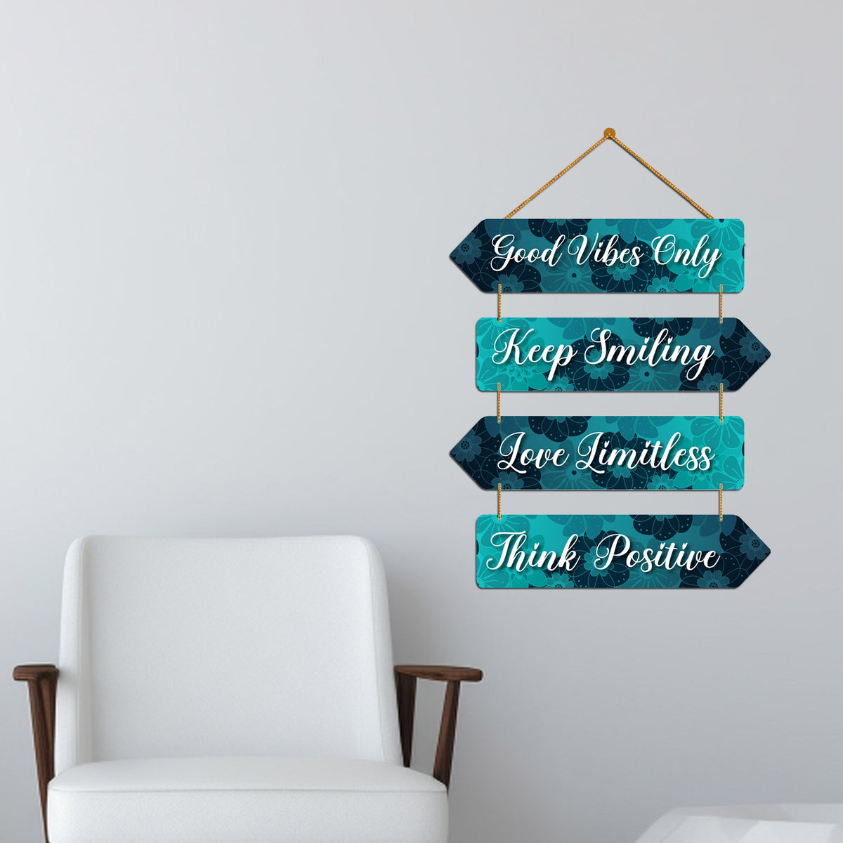 Motivational Quote Wall Hanger for Home|Office|Living Room|Gift, Wall Decoration