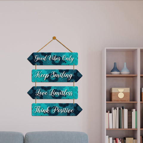 Motivational Quote Wall Hanger for Home|Office|Living Room|Gift, Wall Decoration