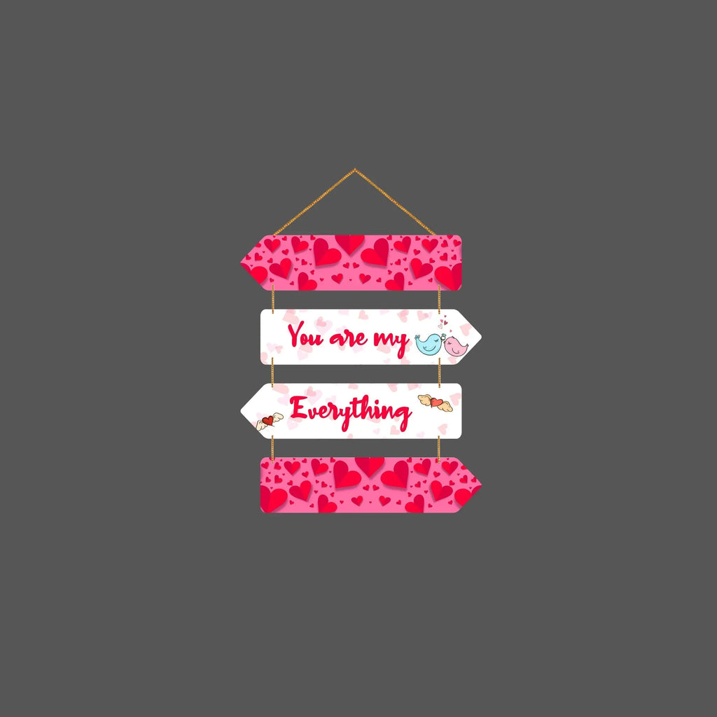 Couple Quote Wall Hanger for Home|Office|Living Room|Gift, Wall Decoration - Harshita Craft