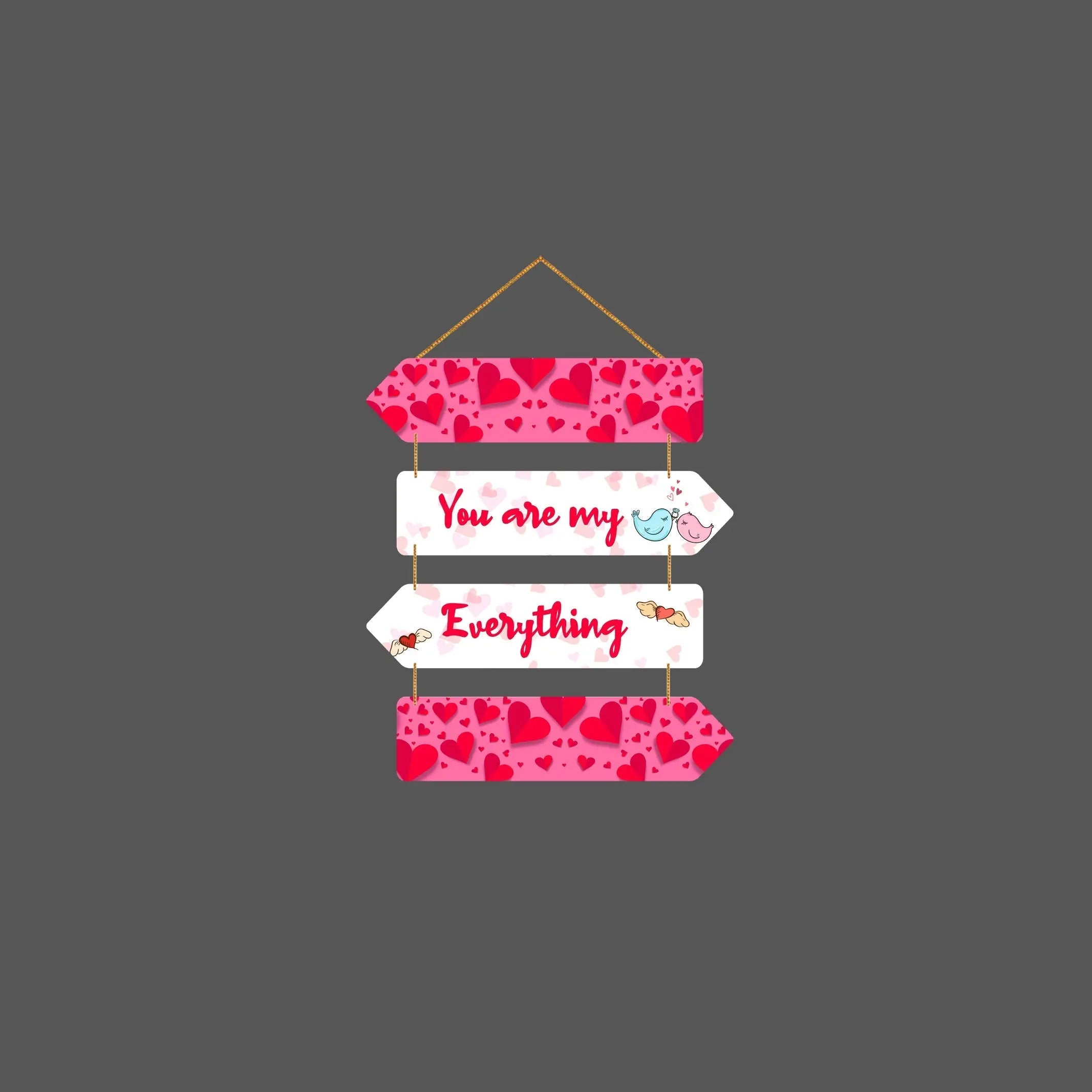 Couple Quote Wall Hanger for Home|Office|Living Room|Gift, Wall Decoration - Harshita Craft