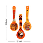 Ancient Egyptian Art Wooden Wall Hanger Spoons for Home|Office|Living Room|Gift Wall Decoration - Harshita Craft