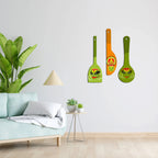 Kathakali Wooden Wall Hanger for Home | Office | Living Room | Gift | Modern Decoration Items | Kitchen Wall Decor - Harshita Craft