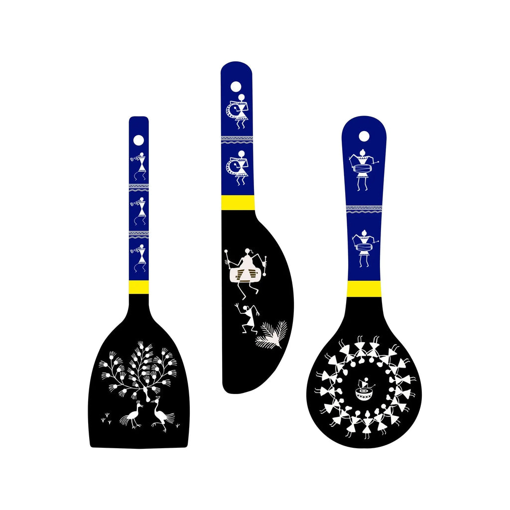 Amazing Art Wooden Wall Hanger Spoons for Home|Office|Living Room|Gift Wall Decoration - Harshita Craft