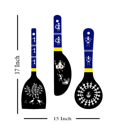 Amazing Art Wooden Wall Hanger Spoons for Home|Office|Living Room|Gift Wall Decoration