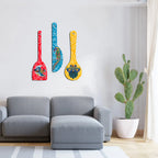 Birds Wooden Wall Hanger For Home | Office | Living Room | Gift | Modern Decoration Items | Kitchen Wall Decor | Home Decor Hanging Items - Harshita Craft